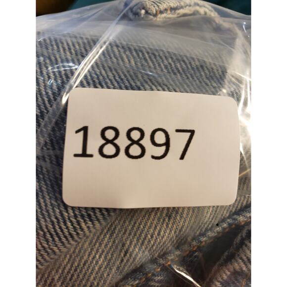 Abercrombie & Fitch Jacket Size Extra Small Womens Blue Denim Jean Long Sleeve - Picture 8 of 8